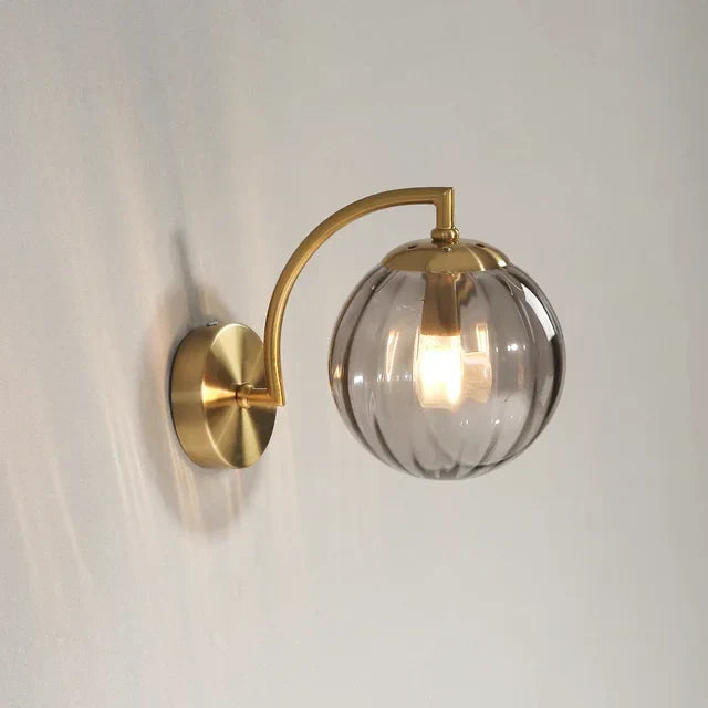 Luxurious Crystal Glass Wall Lamp