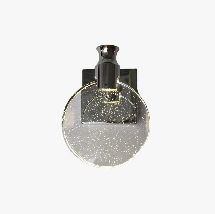 Elegant Round Glass Wall Light