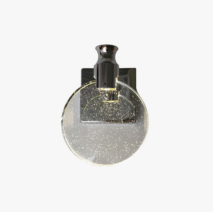 Elegant Round Glass Wall Light