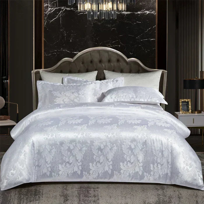 Luxurious Silk Bed Duvet Cover Set