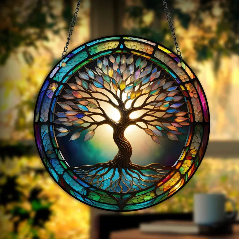 Colorful Glass Crystal Window Hanger - Luxicro