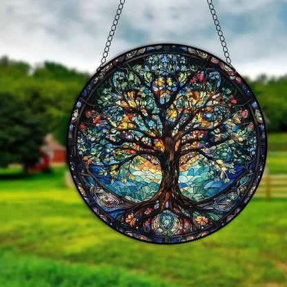 Colorful Glass Crystal Window Hanger