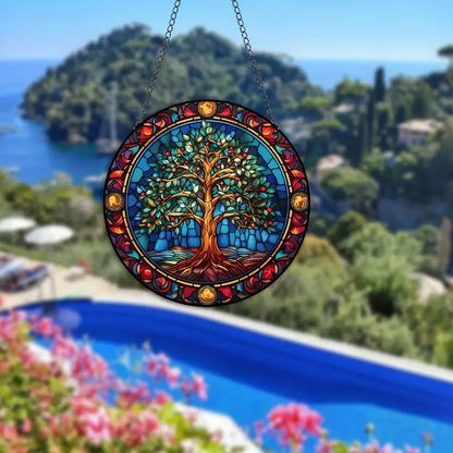 Colorful Glass Crystal Window Hanger