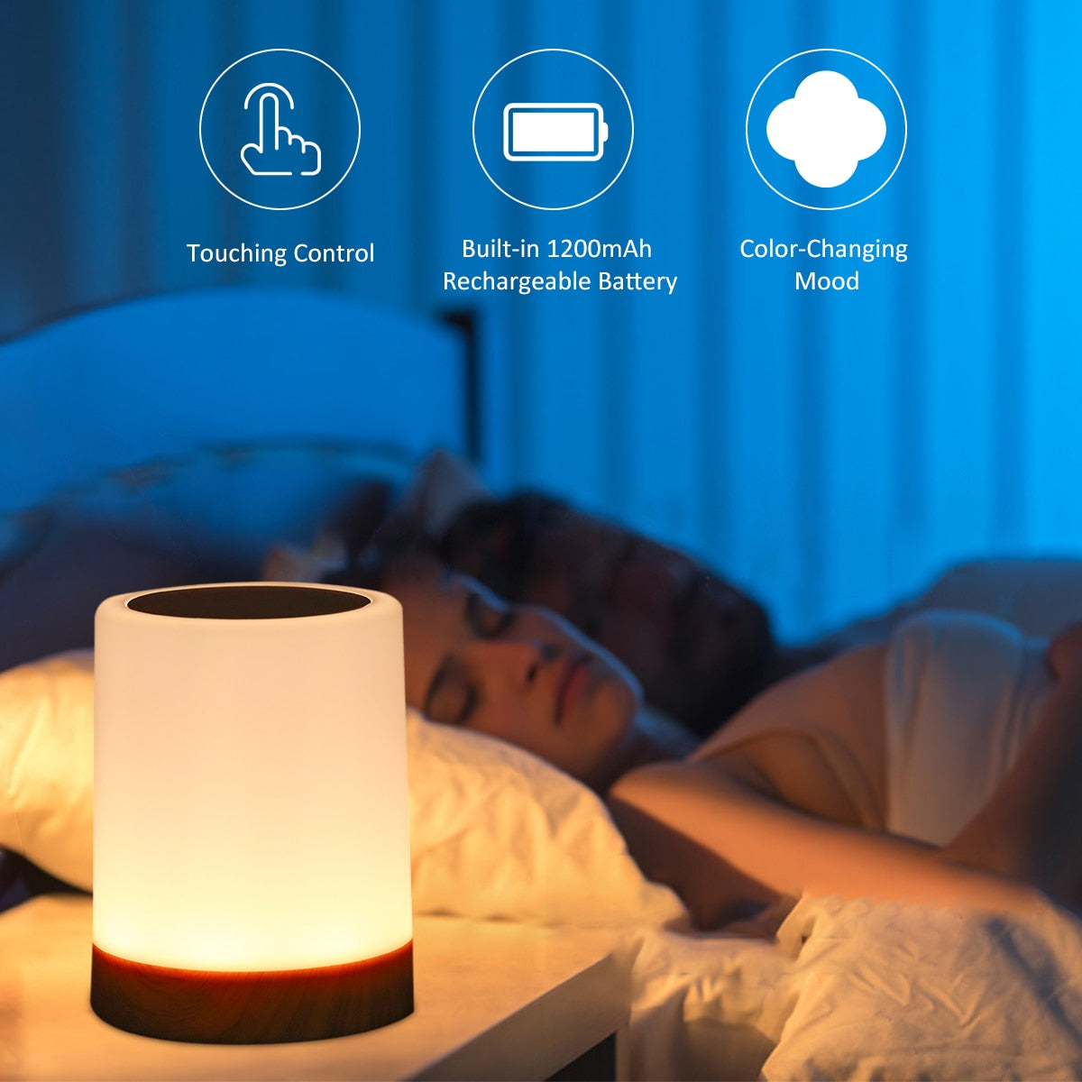 Cozy Night Table Light for Bedroom