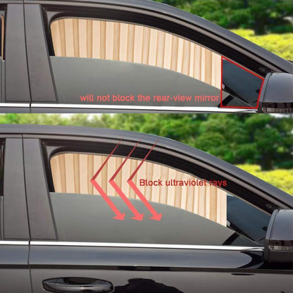 Car Window Sun Shield Curtain Blocker