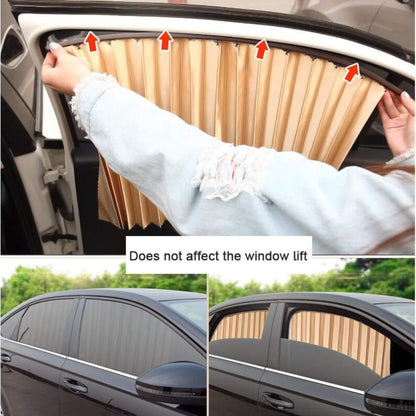 Car Window Sun Shield Curtain Blocker