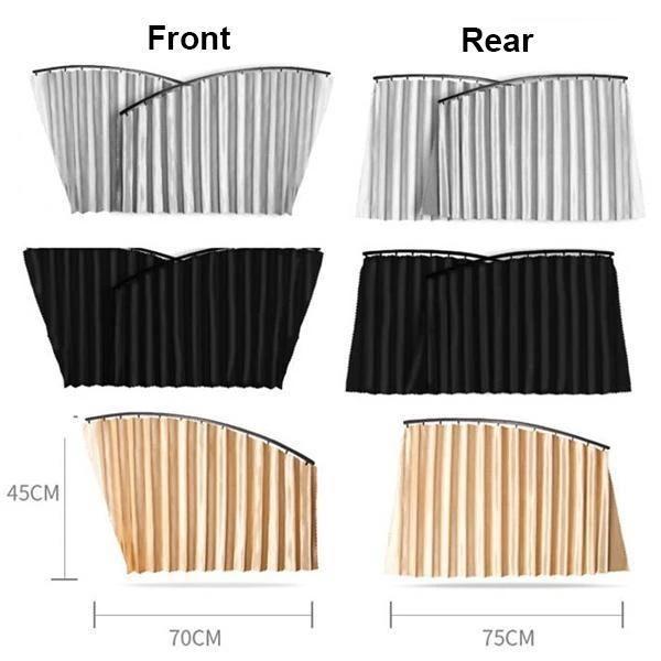 Car Window Sun Shield Curtain Blocker
