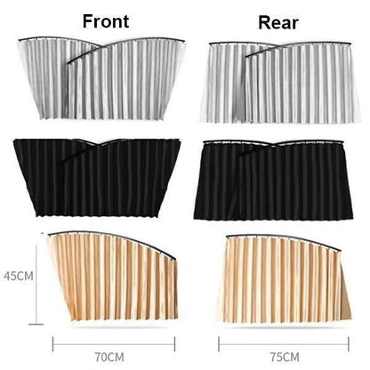 Car Window Sun Shield Curtain Blocker