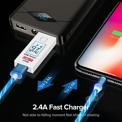 Bright LED Magnetic Phone Charger Cable