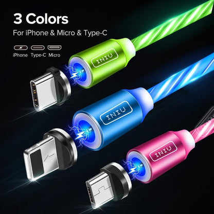 Bright LED Magnetic Phone Charger Cable