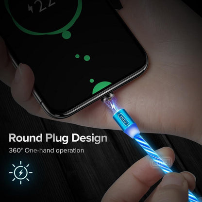 Bright LED Magnetic Phone Charger Cable