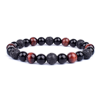 Strong Magnetic Black Stone Bracelet - Luxicro