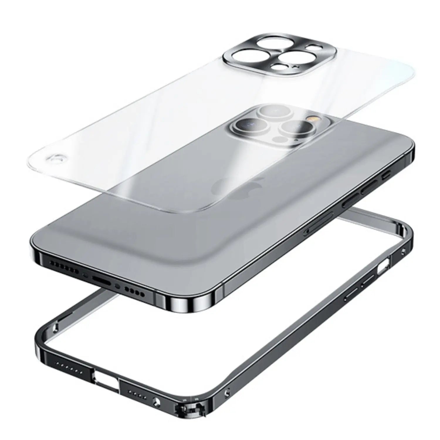 Thin Aluminum iPhone Pro Max Phone Case - Luxicro