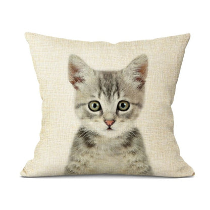 Fun Animal Pillow Cover – Colorful Home Decor Accent