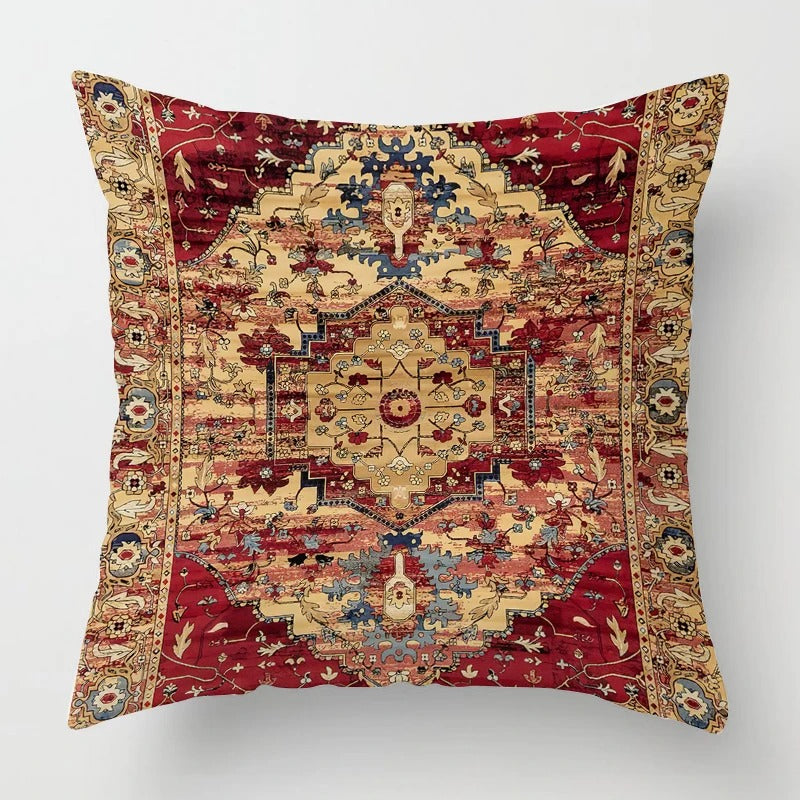 Luxurious Patterned Throw Pillow