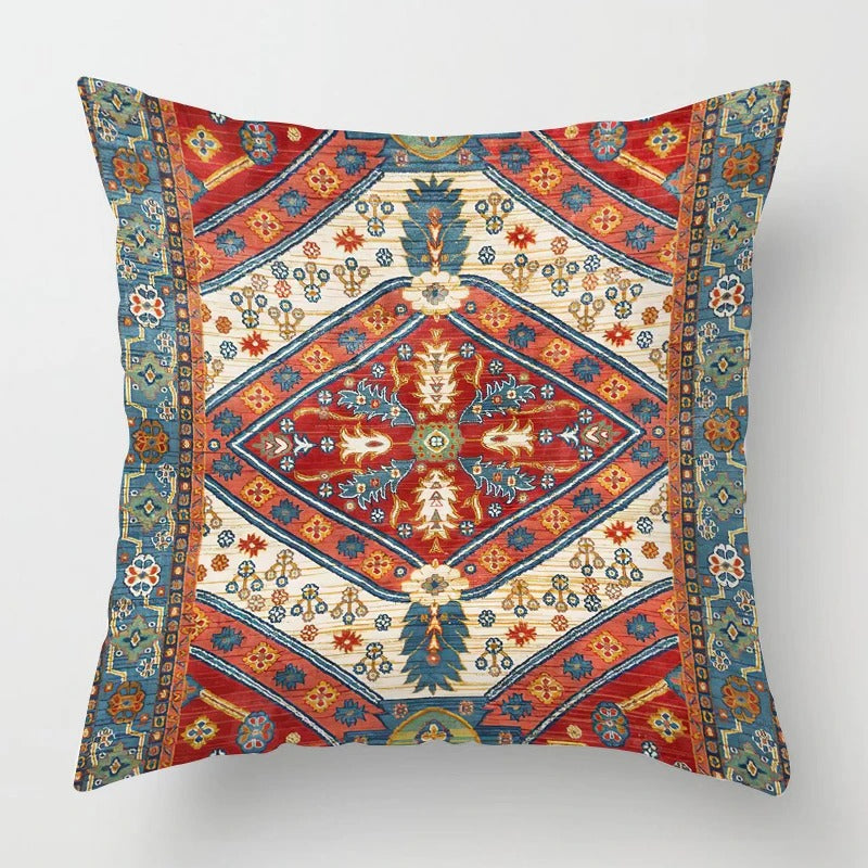 Luxurious Patterned Throw Pillow
