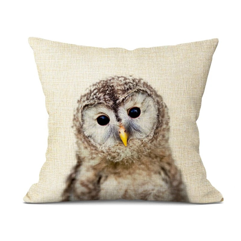 Fun Animal Pillow Cover – Colorful Home Decor Accent