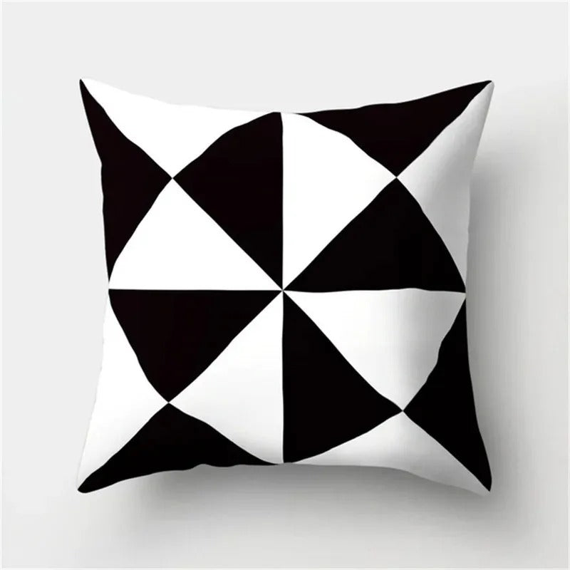 Modern Geometric Accent Pillow Cover