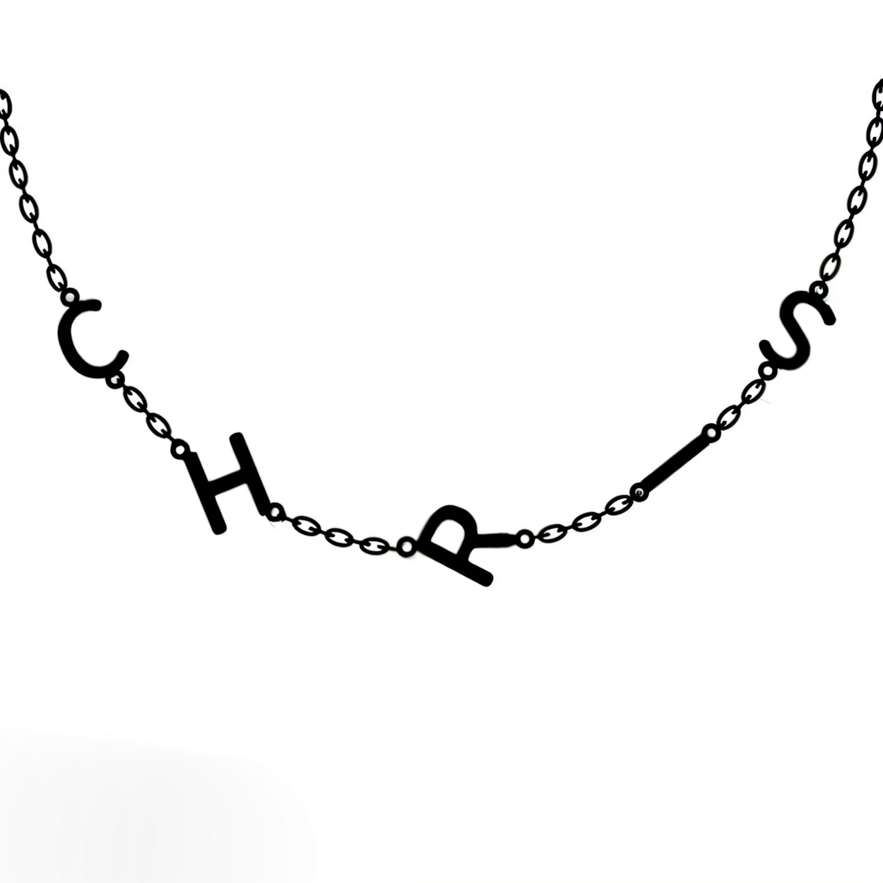 Personalized Monogram Unique Bar Necklace