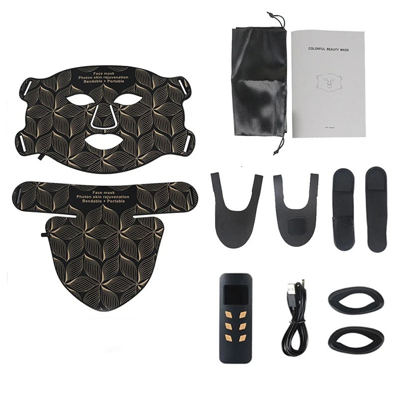 Advanced LED Face Mask for Skin Rejuvenation Therapy