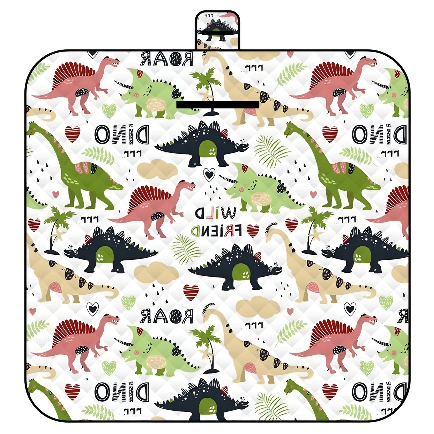 Portable Baby Play Pad with Padded Waterproof Mat