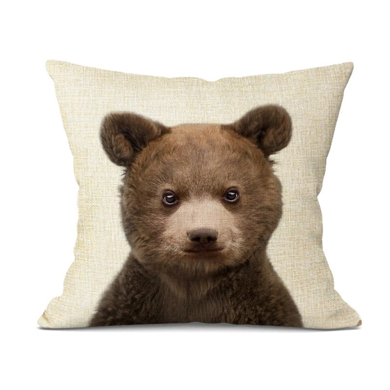Vibrant Pet Throw Pillow Cover