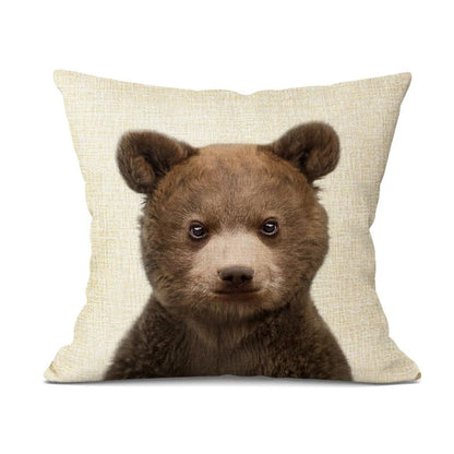 Vibrant Pet Throw Pillow Cover