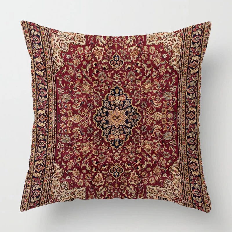 Luxurious Patterned Throw Pillow