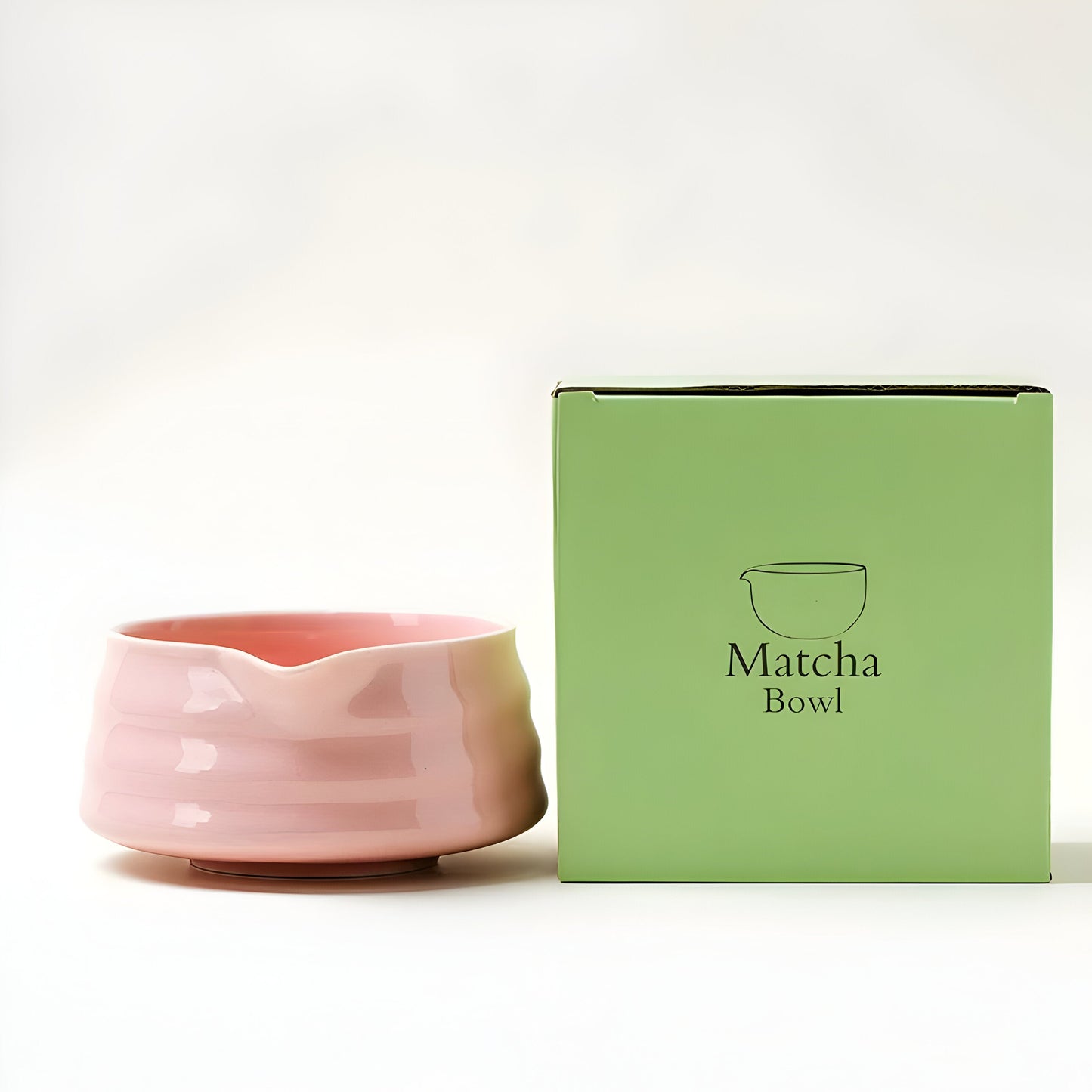 Tranquil Green Tea Ceramic Mug Set