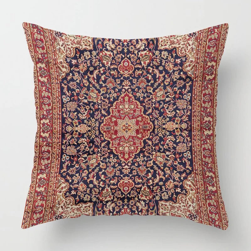 Luxurious Patterned Throw Pillow