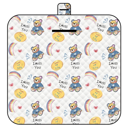 Portable Baby Play Pad with Padded Waterproof Mat