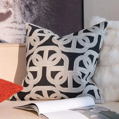 Comfy Colorful Double Sided Pattern Pillow Cover - Luxicro