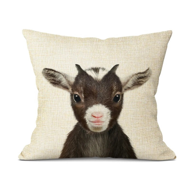 Vibrant Pet Throw Pillow Cover