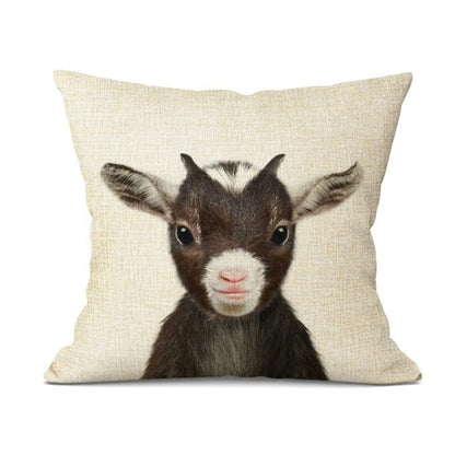 Vibrant Pet Throw Pillow Cover