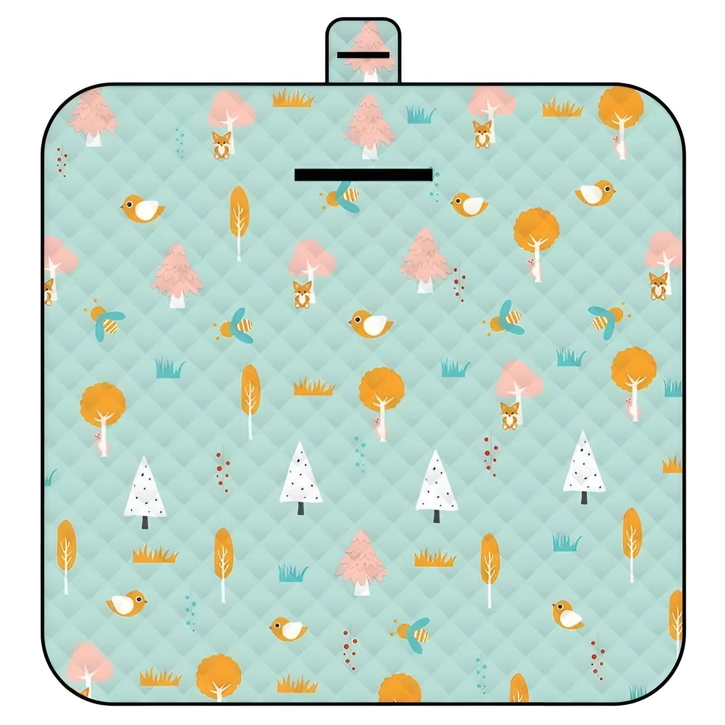 Portable Baby Play Pad with Padded Waterproof Mat
