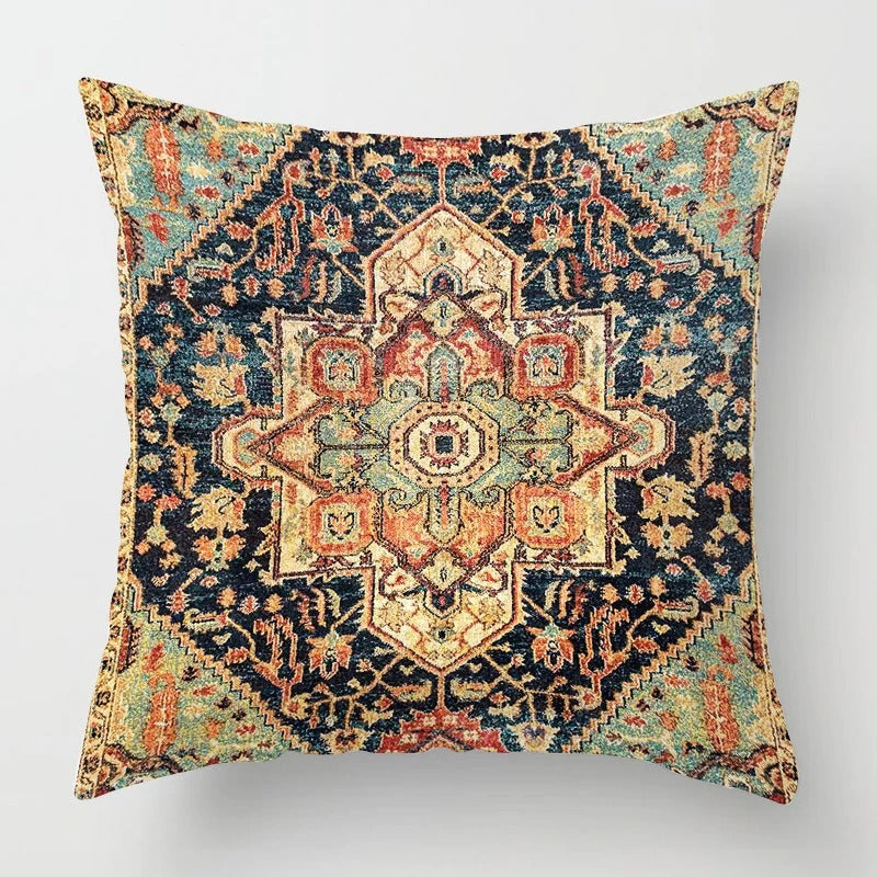 Luxurious Patterned Throw Pillow