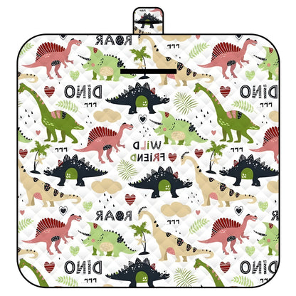 Portable Baby Play Pad with Padded Waterproof Mat