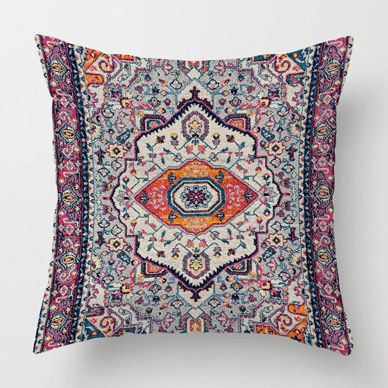 Luxurious Patterned Throw Pillow