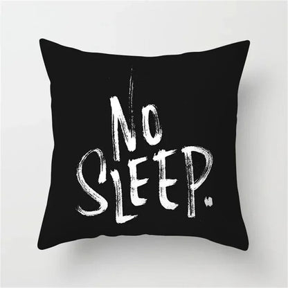 Stylish Graphic Print Pillow Cover