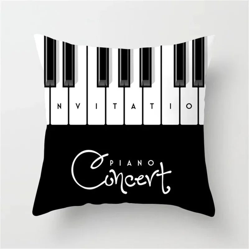 Stylish Graphic Print Pillow Cover