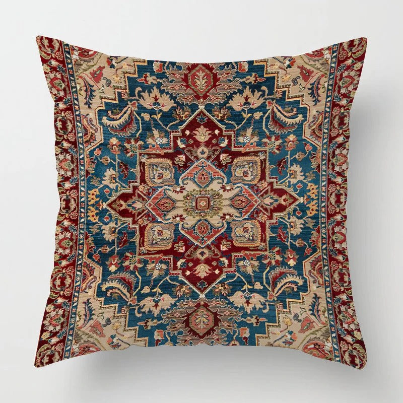 Luxurious Patterned Throw Pillow