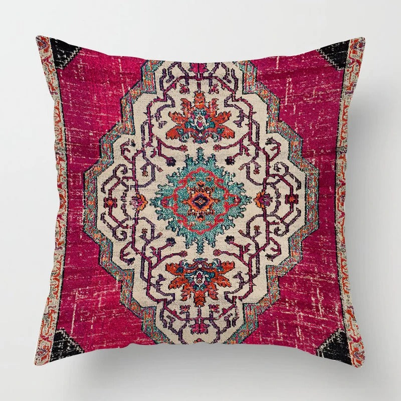Luxurious Patterned Throw Pillow