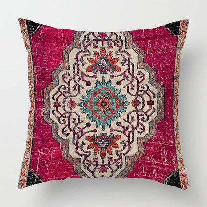 Luxurious Patterned Throw Pillow