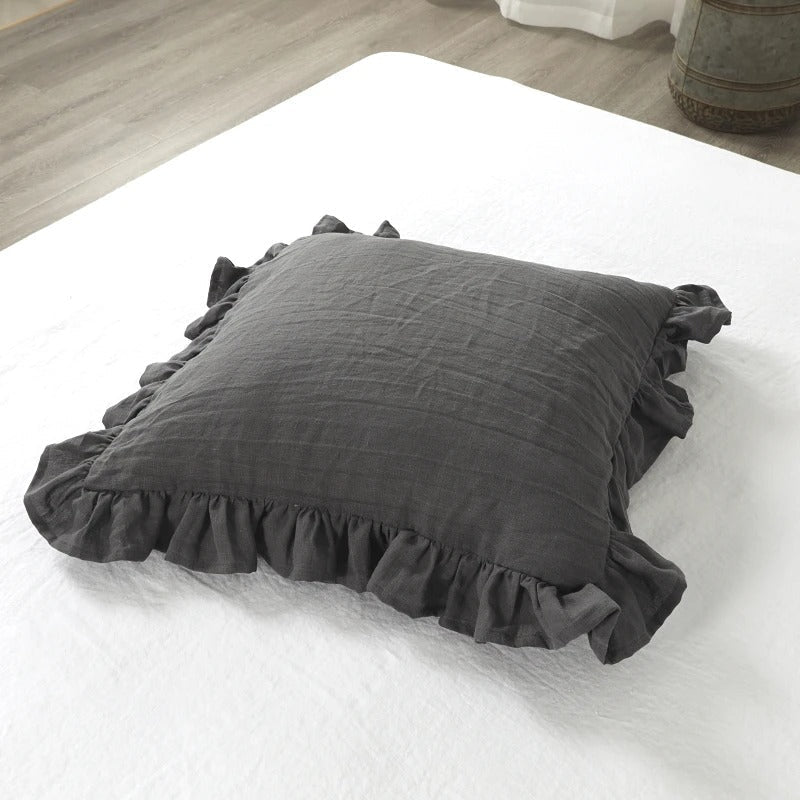 Delicate Textured Cotton Pillow Case