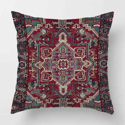 Luxurious Patterned Throw Pillow