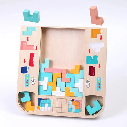 Fun Puzzle Tetris Block Game