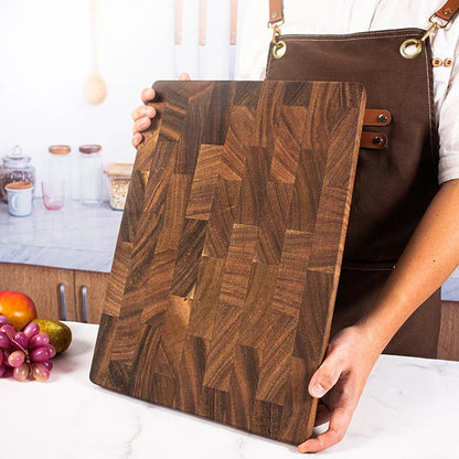 Natural Wood Cutting Board for Kitchen and Serving