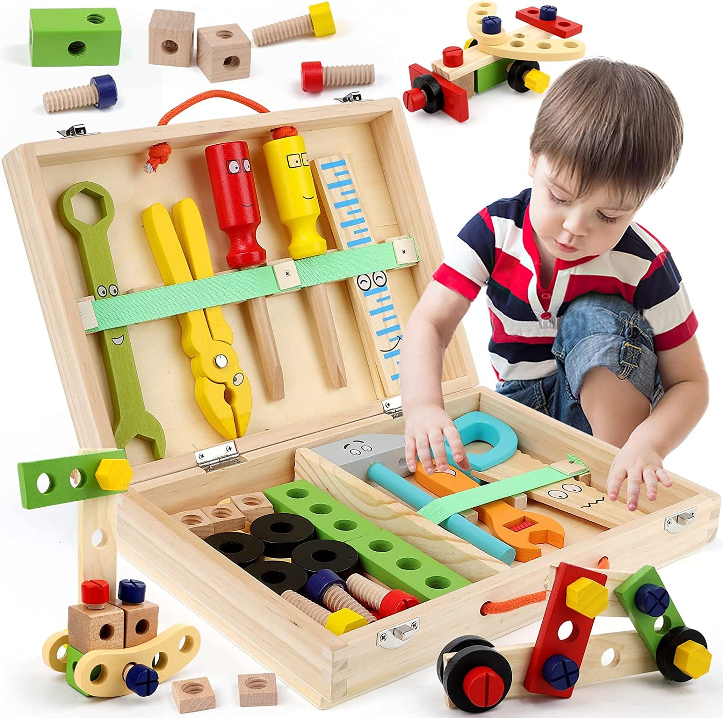 Fun Kids DIY Toolbox Set