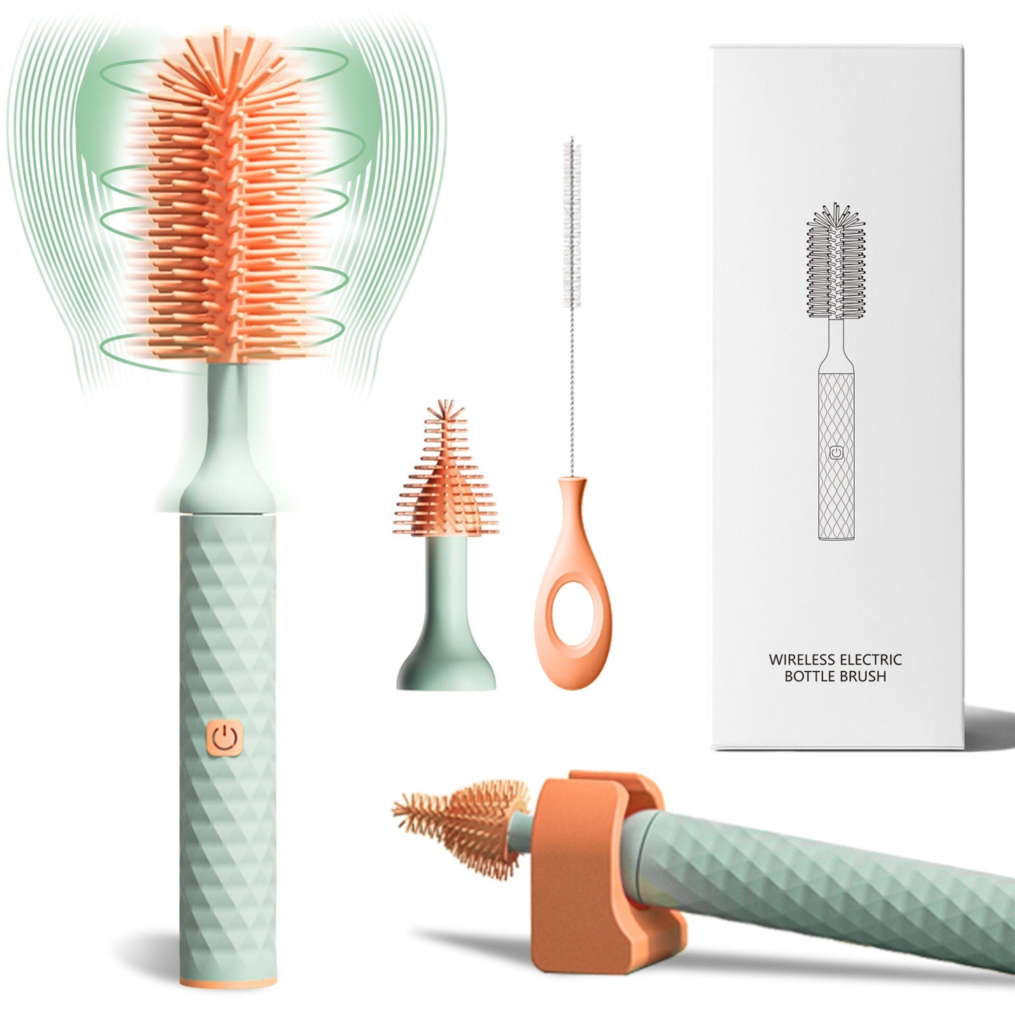 Automatic Water Bottle Cleaning Brush