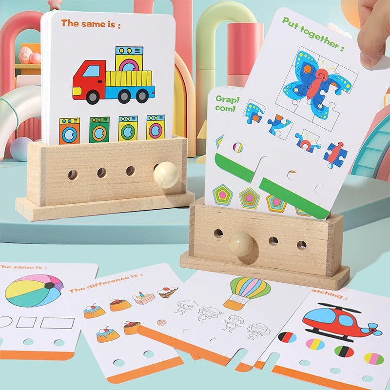 Fun Wooden Puzzle Learning Toy for Children